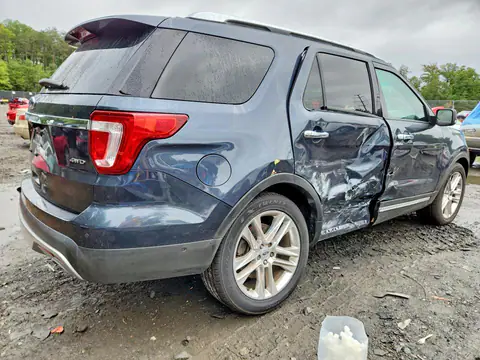1FM5K8F89HGC98736 — 2017 Ford Explorer, foto 3 de Аукцион 23.10.2026, Lateral