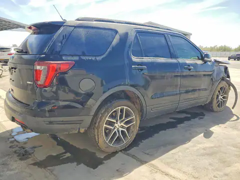 1FM5K8GT9KGA32952 — 2019 Ford Explorer, photo 3 from Аукцион 22.10.2026, Front end
