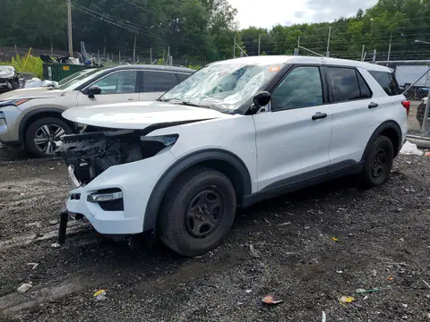 1FM5K8AB1LGA72105 — 2020 Ford Explorer, Передня частина (Front End), фото до ремонту