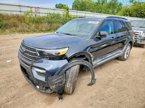 1FMSK8DH7RGA57135 — 2024 Ford Explorer, წინა ნაწილი (Front End), ფოტოები შეკეთებამდე