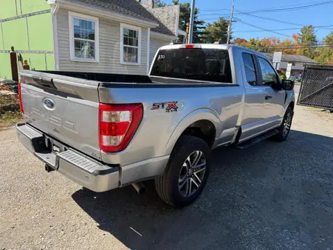 1FTFX1E55MFA30923 — 2021 Ford F150, ფოტო 4, Аукцион 21.10.2026, მცირე ჩაღრმავებები და ნაკაწრები