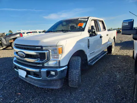 1FT8W3BT4MED83752 — 2021 Ford F350, გადაბრუნება (Rollover), ფოტოები შეკეთებამდე