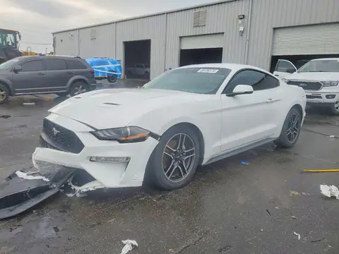 1FA6P8THXM5152551 — 2021 Ford Mustang, ПЕРЕДНЯЯ ЧАСТЬ (Front End), фото до ремонта