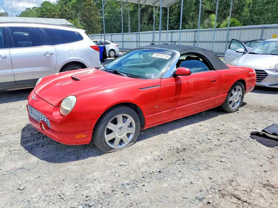 1FAHP60AX4Y110237 Ford Thunderbird 2004 — Mechanical damage damage, before-repair photo