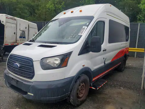 1FTBW2XM0HKB38830 — 2017 Ford Transit, Мелкие вмятины და царапины (Minor Dent/Scratches), ფოტოები შეკეთებამდე