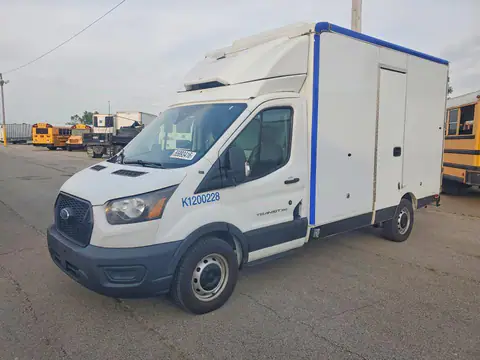 1FDBW5Z88LKB52478 — 2020 Ford Transit, Мелкие вмятины და царапины (Minor Dent/Scratches), ფოტოები შეკეთებამდე