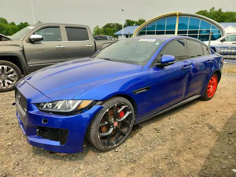 SAJAM4FV0KCP43828 — 2019 Jaguar XE, Przód (Front End), zdjęć przed naprawą