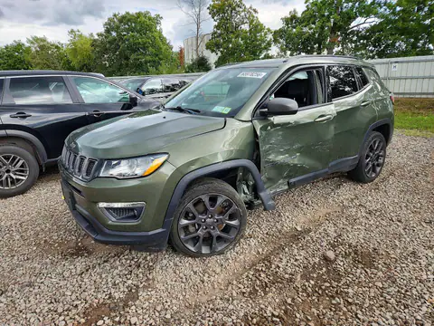 3C4NJDEB9MT532537 — 2021 Jeep Compass, გვერდითი ნაწილი (Side), ფოტოები შეკეთებამდე