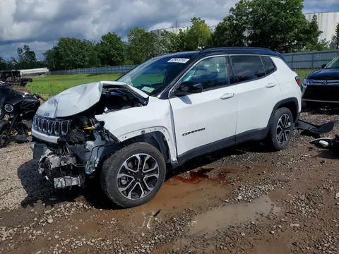 3C4NJDCN6RT584700 — 2024 Jeep Compass, Parte delantera (Front End), fotos antes de reparar