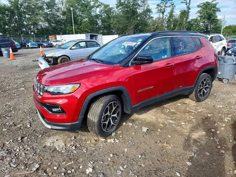 3C4NJDCNXST623407 — 2025 Jeep Compass, ПЕРЕДНЯЯ ЧАСТЬ (Front End), фото до ремонта