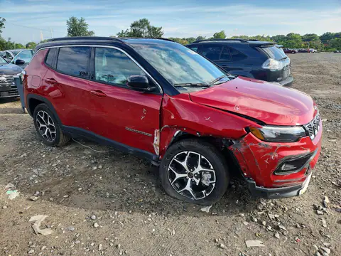 3C4NJDCNXST623407 — 2025 Jeep Compass, ფოტო 4, Аукцион 27.10.2026, წინა ნაწილი