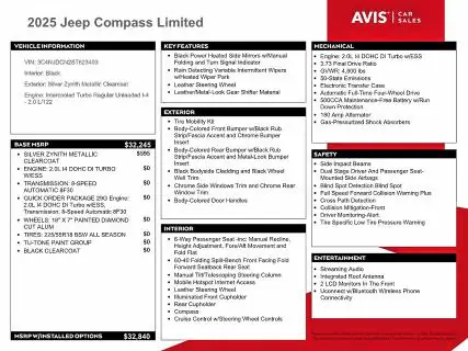 3C4NJDCN2ST623403 — 2025 Jeep Compass, фото 12 с аукциона Аукцион 21.10.2026, Подтопление