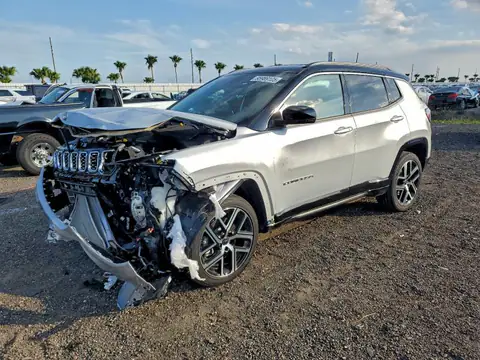 3C4NJDCN9ST543791 — 2025 Jeep Compass, Parte delantera (Front End), fotos antes de reparar