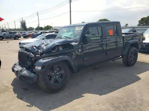 1C6HJTAG7ML584065 — 2021 Jeep Gladiator, Parte delantera (Front End), fotos antes de reparar