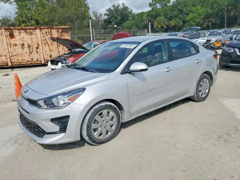 3KPA24AD7ME386615 — 2021 Kia Rio, ПЕРЕДНЯЯ ЧАСТЬ (Front End), фото до ремонта