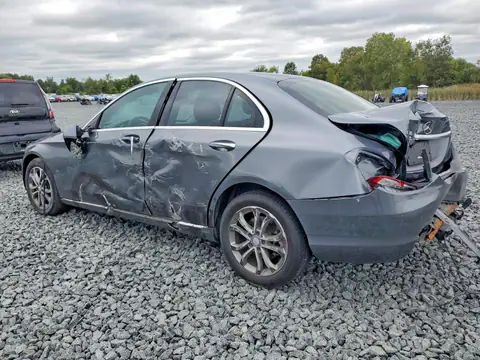 55SWF4KB2HU186859 — 2017 Mercedes-Benz C, photo 2 from Аукцион 22.10.2026, All-over damage