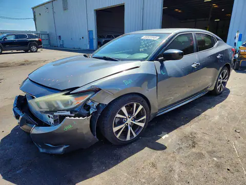 1N4AA6AP9HC362571 — 2017 Nissan Maxima, წინა ნაწილი (Front End), ფოტოები შეკეთებამდე