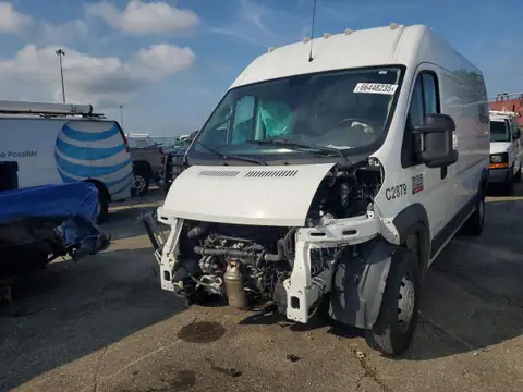 3C6LRVDG8ME527988 — 2021 RAM Promaster 2500, წინა ნაწილი (Front End), ფოტოები შეკეთებამდე