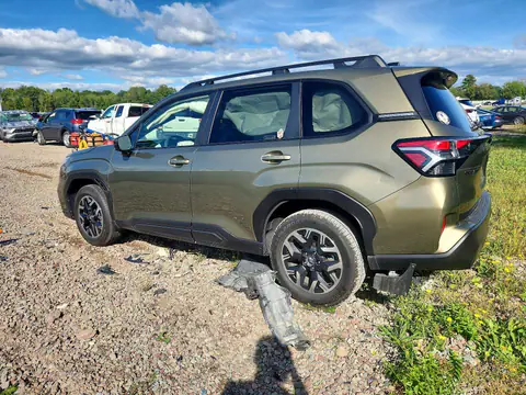 JF2SLDDC3SH434687 — 2025 Subaru Forester, ფოტო 2, Аукцион 28.10.2026, წინა ნაწილი