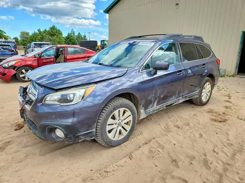4S4BSADC7H3318443 — 2017 Subaru Outback, Przód (Front End), zdjęć przed naprawą