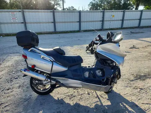 JS1CP51A952102240 — 2005 Suzuki AN650, Передняя часть (Front End), фото до ремонта