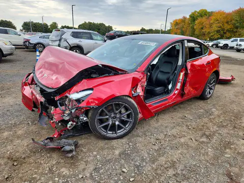 5YJ3E1EB0NF290876 — 2022 Tesla Model 3, Front end (Front End), before-repair photos