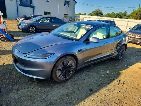 5YJ3E1EB9SF995946 — 2025 Tesla Model 3, БОКОВАЯ ЧАСТЬ (Side), фото до ремонта