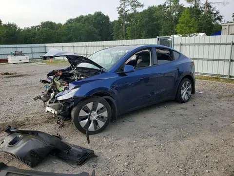 5YJYGDEE8MF279232 — 2021 Tesla Model Y, წინა ნაწილი (Front End), ფოტოები შეკეთებამდე