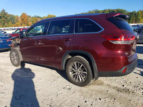5TDJZRFH7JS497316 — 2018 Toyota Highlander, ფოტო 2, Аукцион 28.10.2026, წინა ნაწილი