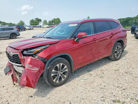 5TDHZRBH3MS538260 — 2021 Toyota Highlander, Передня частина (Front End), фото до ремонту